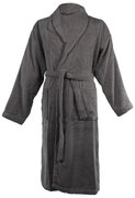 Halat gri închis XXL din bumbac Lindu – Tiseco Home Studio