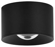 Plafoniera LED pentru iluminat exterior, design modern IP54 Rengo negru 6,5cm