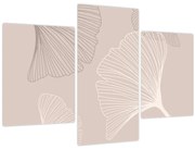 Tablou - Frunze bej N⁰6 (90x60 cm)