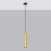 Lustră pe cablu Sollux SL.1200 LAGOS 1xGU10/10W/230V auriu