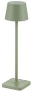 Veioza/Lampa de masa LED portabila exterior IP54 DECK verde
