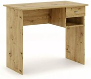 Birou cu placa in decor stejar artisan B-011