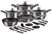 Set de ustensile de gătit Berlinger Haus din 17piese Carbon PRO Line