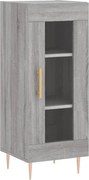 vidaXL Servantă, gri sonoma, 34,5x34x90 cm, lemn compozit