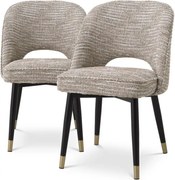 Set de 2 scaune Cliff, bej mademoiselle 115282 HZ