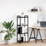 vidaXL Bibliotecă Stejar negru 40 x 30 x 118 cm Lemn compozit