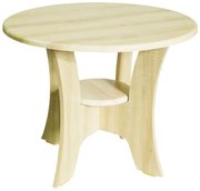 Masuta cafea Roma rotunda, MDF Sonoma, 68 x 54 cm