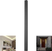 Aplică de perete LED/23W/230V 4000K IP65 141 cm antracit