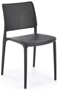 Scaun de bucaterie Niles, negru