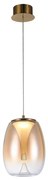 Pendul LED design decorativ modern PAMELA 20 amber