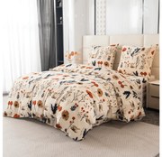 Lenjerie cocolino PAPAVA crem Dimensiune lenjerie de pat: 2 buc 70 x 90 cm | 200 x 220 cm