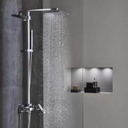 Sistem dus Grohe Eurocube montare pe perete-23147001