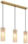 Lustra suspendata design decorativ Karolo 3L, 15775-3H GL