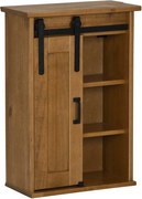 vidaXL Dulap suspendat HALDEN cu ușă glisantă 49x22,5x70 cm pin