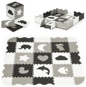 Covor puzzle din spumă cu gard 25 de piese