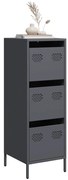 vidaXL Dulap înalt, antracit, 39x35x103,5 cm, oțel