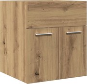 vidaXL Dulap chiuvetă baie, stejar artizanal 41x38,5x46 cm lemn