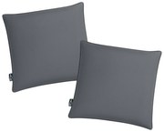 Set 2 buc perne de exterior EMPARO 50x50 cm, gri inchis