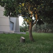 Mini stalp decorativ iluminat exterior IP65 FOX gri