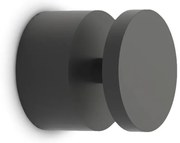 Mini Aplica LED exterior ambientala, Protectie IP65, Toffee ap, Negru