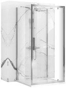 Cabina dus Rapid Swing Crom 90x80cm, Rea