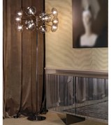 Lampadar, Lampa de podea LUX, Sticla Suflata, Breath