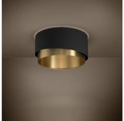 Plafonieră Eglo 39924 MANDERLINE 1xE27/40W/230V negru/auriu