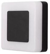 Aplica perete LED de exterior IP65 TUNE neagra NVL-9529721