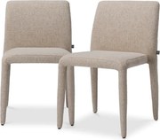 Set de 2 scaune elegante design LUX Leiza, Renato off-white