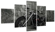 Tablou cu motocicleta (125x70 cm), în 40 de alte dimensiuni noi