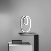 Veioza LED design modern Diva, auriu, alb sau titan