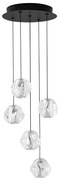 Lustra cu 5 pendule LED design modern IFOS