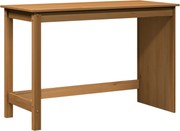 vidaXL Birou Maro miere 112 x 50 x 75 cm Lemn de pin masiv
