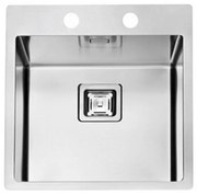 Chiuveta inox Alveus Stylux 10 Satin 45x51 cm