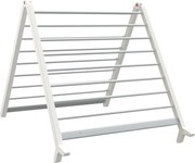 vidaXL Suport de uscare pentru cadă extensibil, 53-90 cm, aluminiu