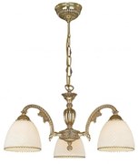 Candelabru din alama 3 brate design italian 7105