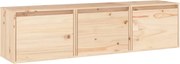vidaXL Comode TV, 3 buc., lemn masiv de pin
