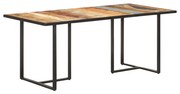 vidaXL Masă de bucătărie, 180 cm, lemn masiv reciclat