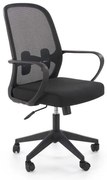Scaun de birou Baldwin, negru