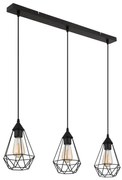 Lustră pe cablu Globo 15745-3H ZACHARY 3xE27/60W/230V