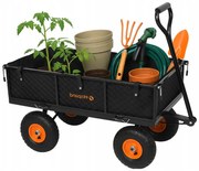 Cărucior de grădină multifuncțional 3in1 cu o capacitate de încărcare de 200 kg