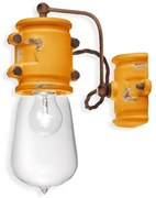 Aplica de perete design retro realizata manual din ceramica URBAN