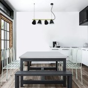 Rabalux 5377 - Lustră pe cablu ALTDER 4xE14/40W/230V