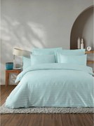 Set lenjerie pat 162ELR4136, verde menta, bumbac/poliester, 200x220 cm