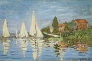 Reproducere Regatta at Argenteuil, c.1872, Claude Monet