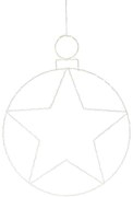 Decorațiune de Crăciun suspendată cu LED-uri Kerstball Star 236 LED, 48 cm