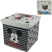 Cutie de depozitare pentru jucarii MICKEY MOUSE 30x30 cm gri