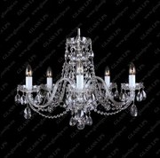 Candelabru cu 5 brate Cristal Bohemia