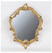 Oglindă de perete 39,5x30,7 cm auriu