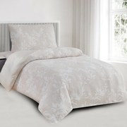 Lenjerie de pat din jacard Alabama bej, 140 x 200cm, 70 x 90 cm